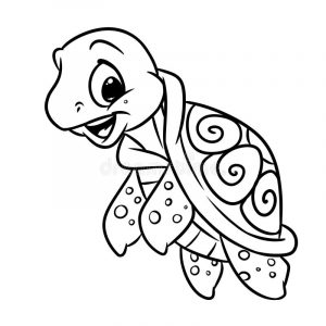 300x300 Sea Turtle Pictures To Color