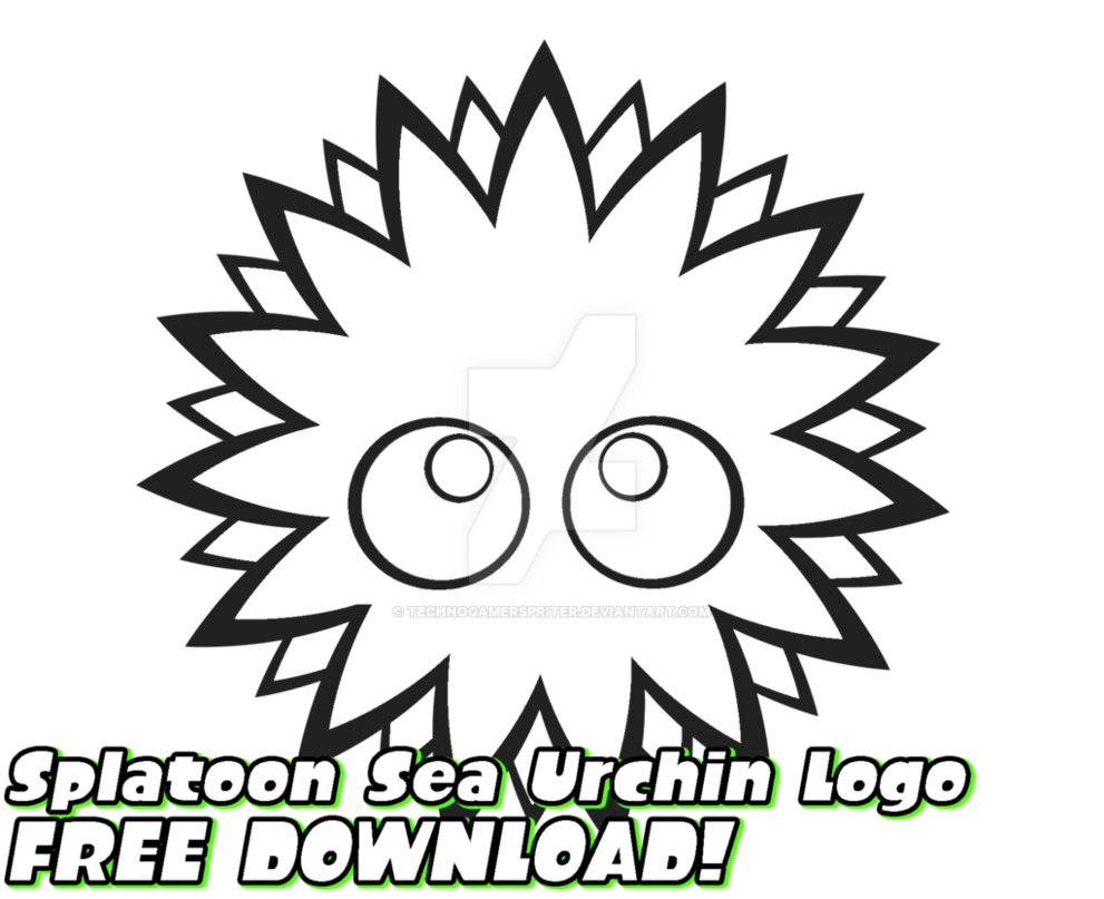 991x807 Splatoon Sea Urchin Logo