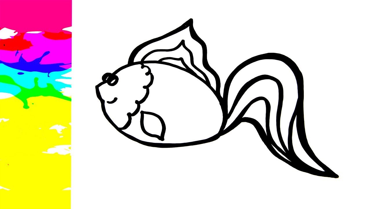 1280x720 Fish And Sea World Learn To Draw With Markers