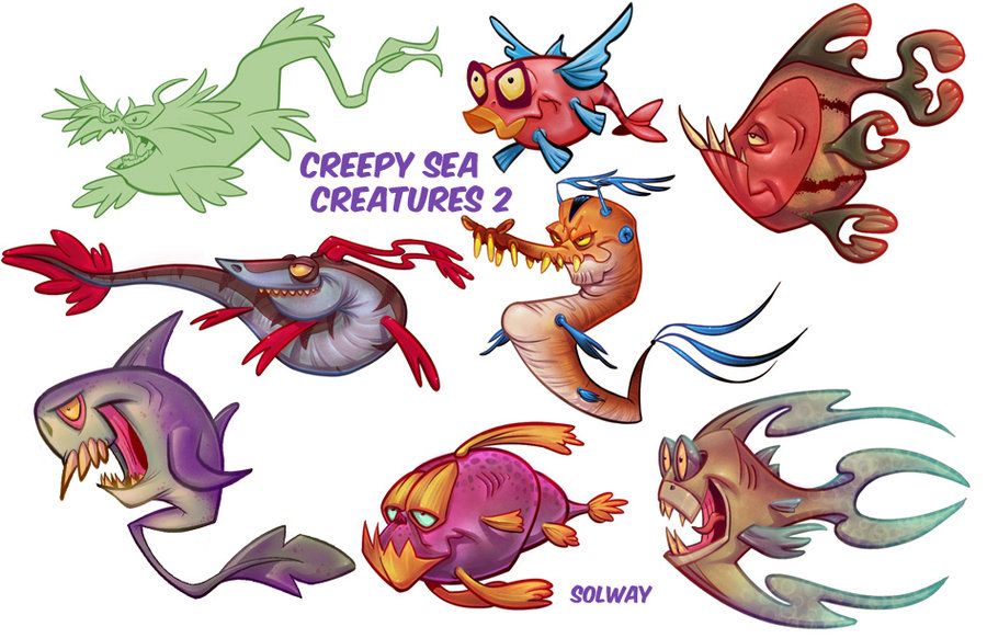 900x582 Creepy Sea Creatures