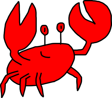 386x340 Seafood Graphic Royalty Free Red Crab Huge Freebie! Download