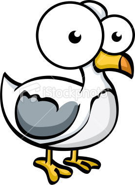 277x380 Cute Seagull Clipart