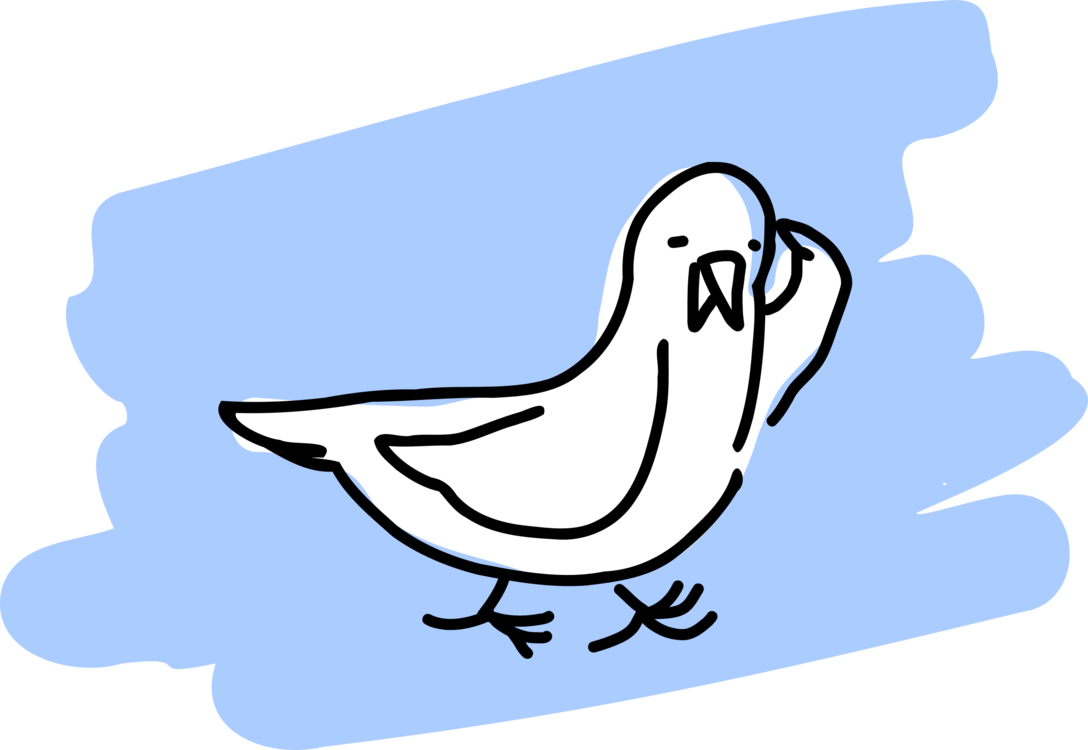 1088x750 Gulls Bird Cartoon Drawing Humour Cc0