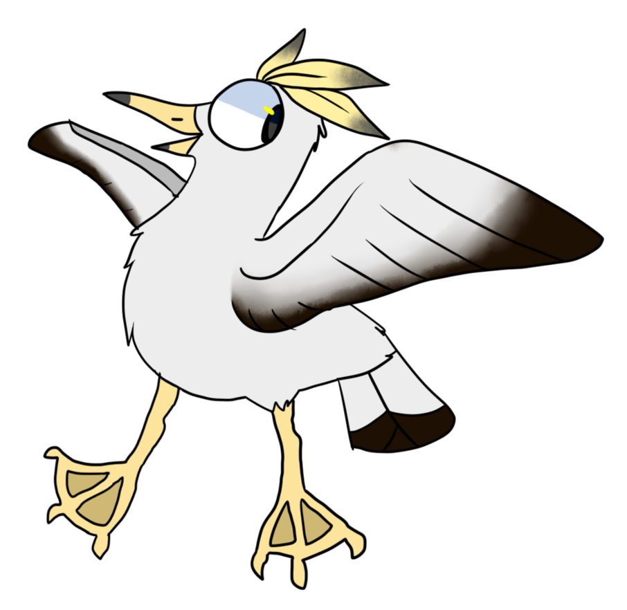 906x882 birb drawing seagull huge freebie! download for powerpoint