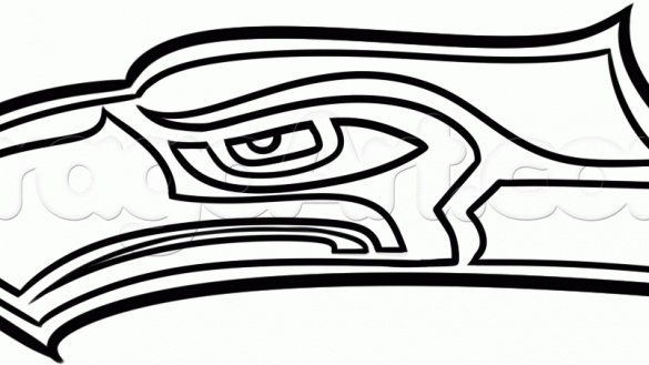 585x329 Seahawks Helmet Coloring