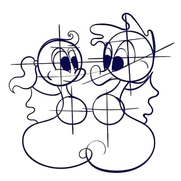 596x596 Easy To Draw Seahorse Drawing A Seahorse Easy Draw Cartoon