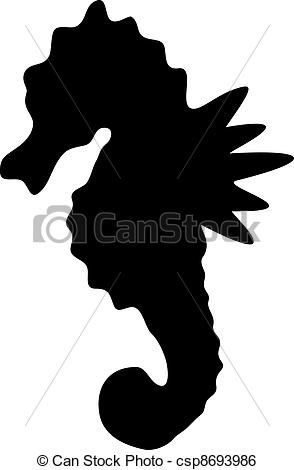 294x470 Seahorse Clipart Outline Collection