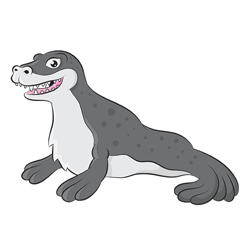 250x250 How To Draw A Seal Step