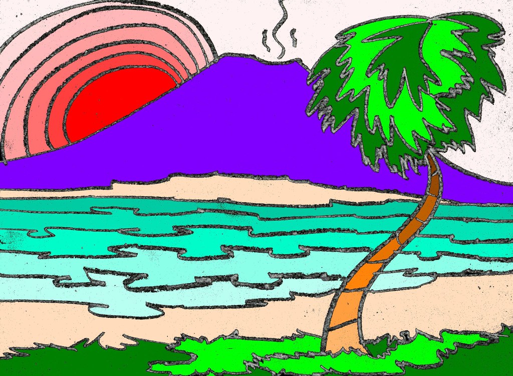 1024x752 the world's best photos of crayons and seascape