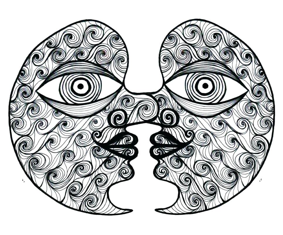 966x800 Sea Life Drawings Sea Life Animals Drawings