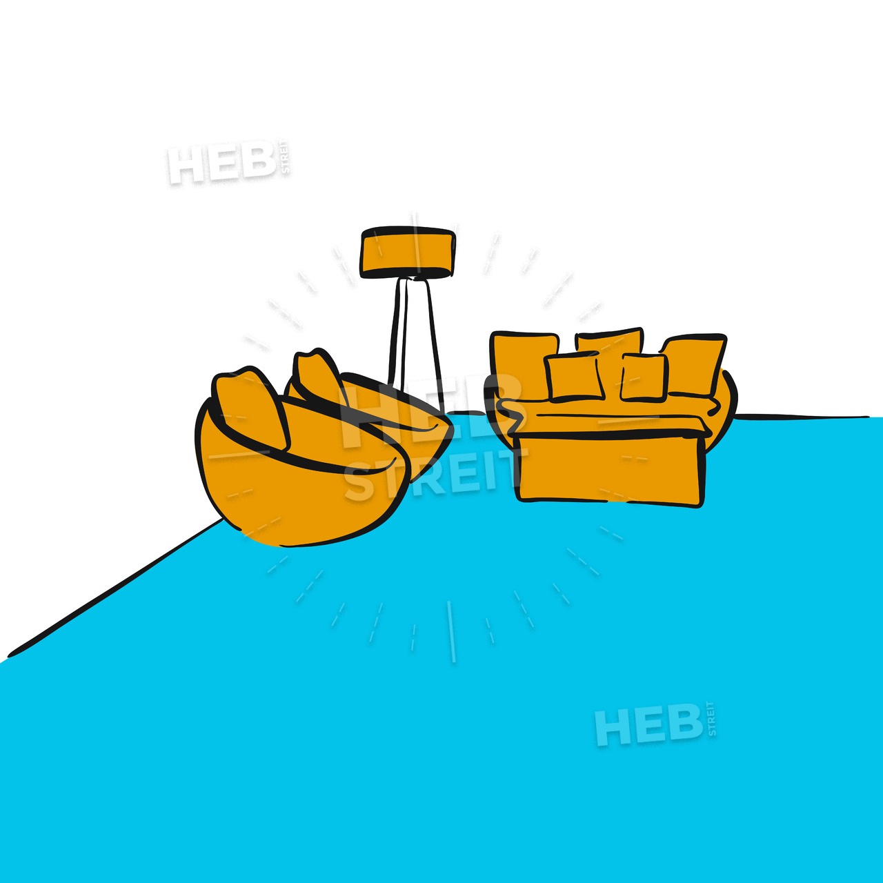 1280x1280 Seat Corner Drawing Hebstreits Sketches