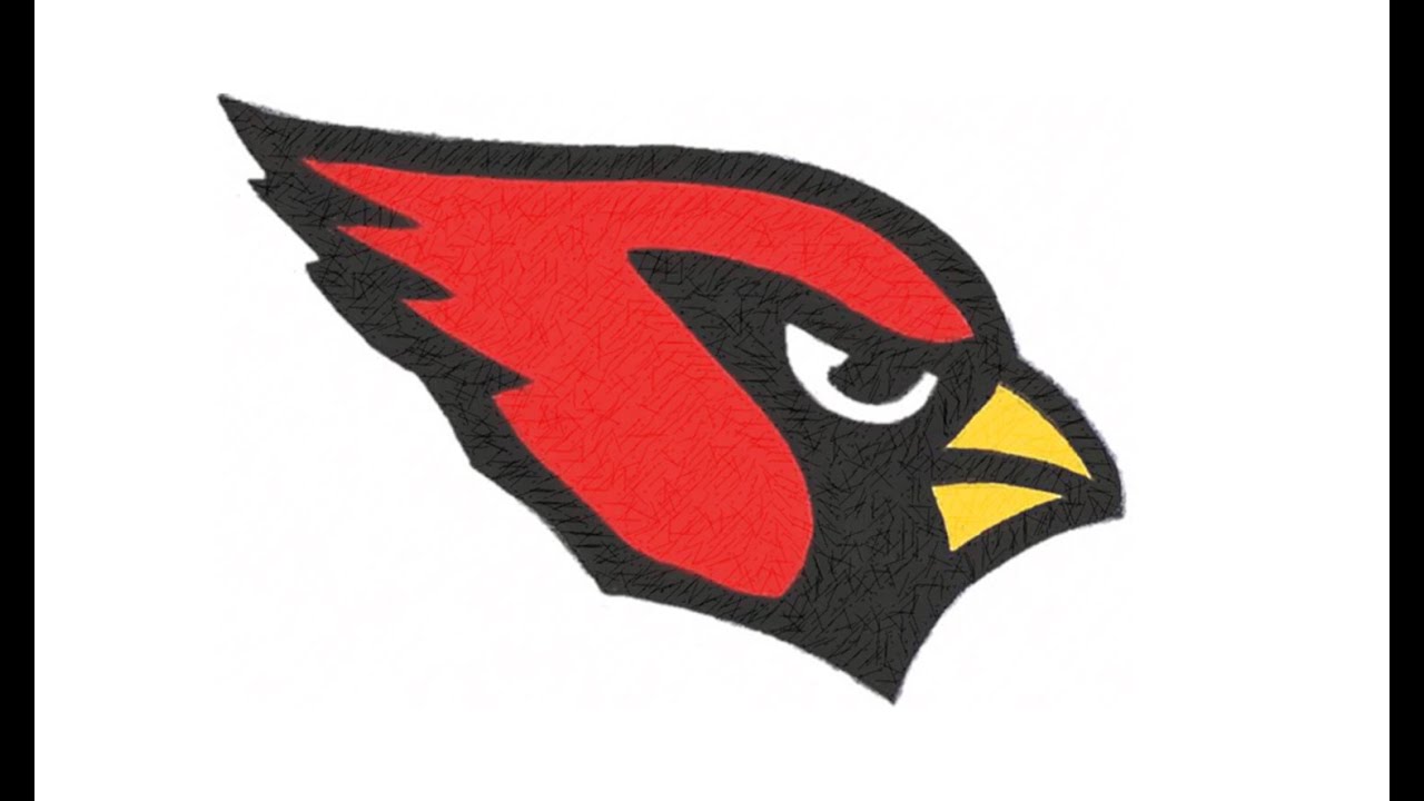 1280x720 how to draw the arizona cardinals logo