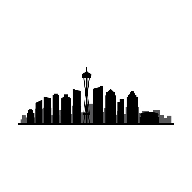 630x630 Huge Collection Of 'seattle Skyline Silhouette' Download More