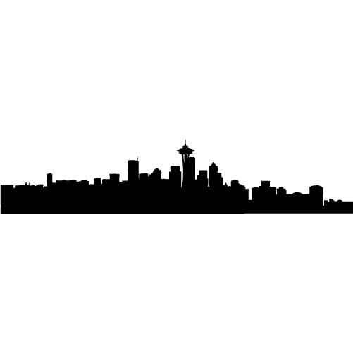 501x501 Seattle Skyline Free Clipart Clip Art Images