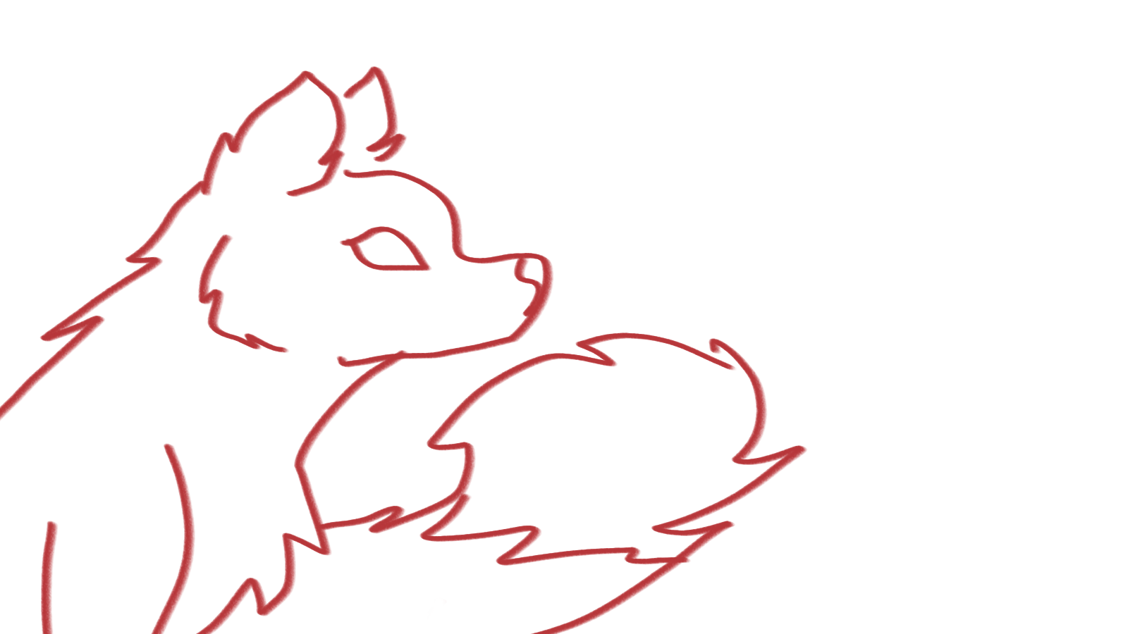 1600x900 Second Drawing Foxy Fox