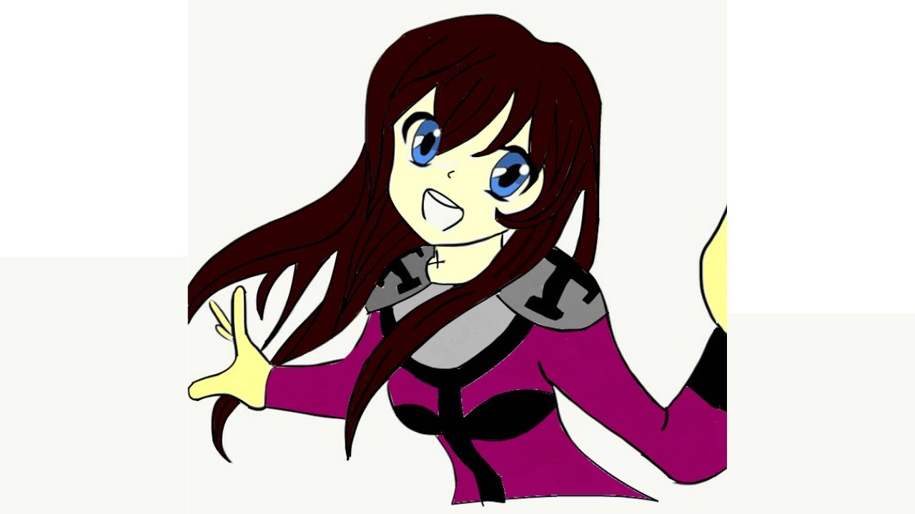 1280x720 Second Speed Art Video! Anime Digital Drawing Shelbythewizard