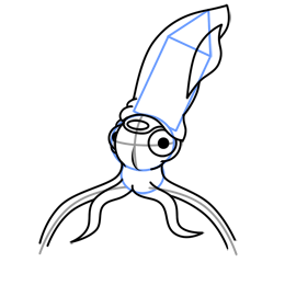 260x260 Cartoon Squid Step