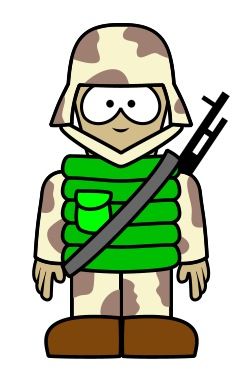 250x391 Drawing A Cartoon Soldier In Drawing Drawings, Soldier