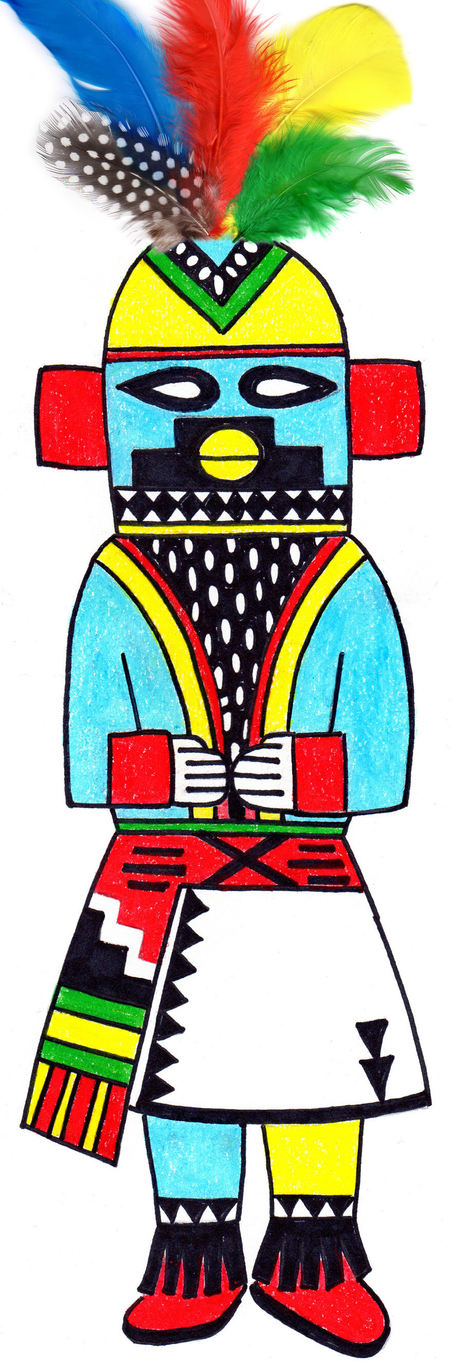 881x2663 Kachina Dolls