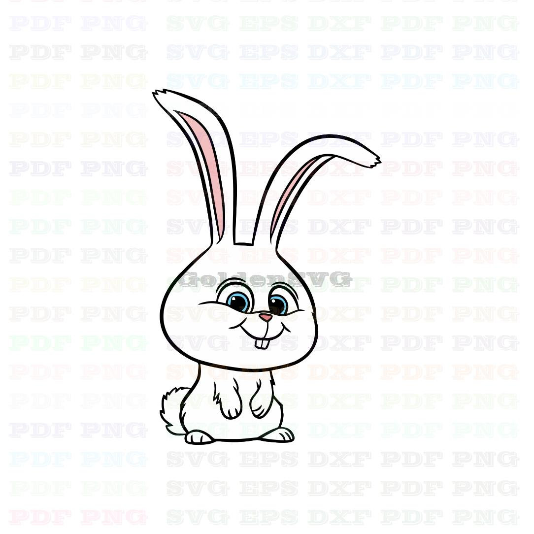 1084x1084 Snowball The Secret Life Of Pets Dxf Pdf Png Cricut Etsy