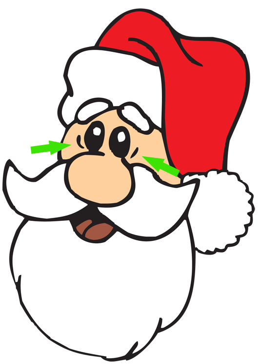 535x745 Learn How To Draw Santa Claus Drawing Lessons For Kids