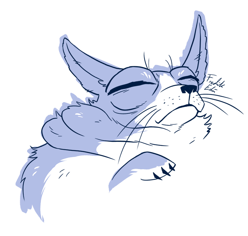 800x759 Doris The Secretary Fredrik Eden Illustration