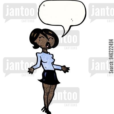 400x400 Secretary Cartoons