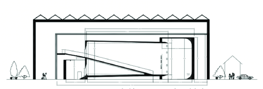 850x290 Section Drawing Of James Turrell's Ganzfeld Installation