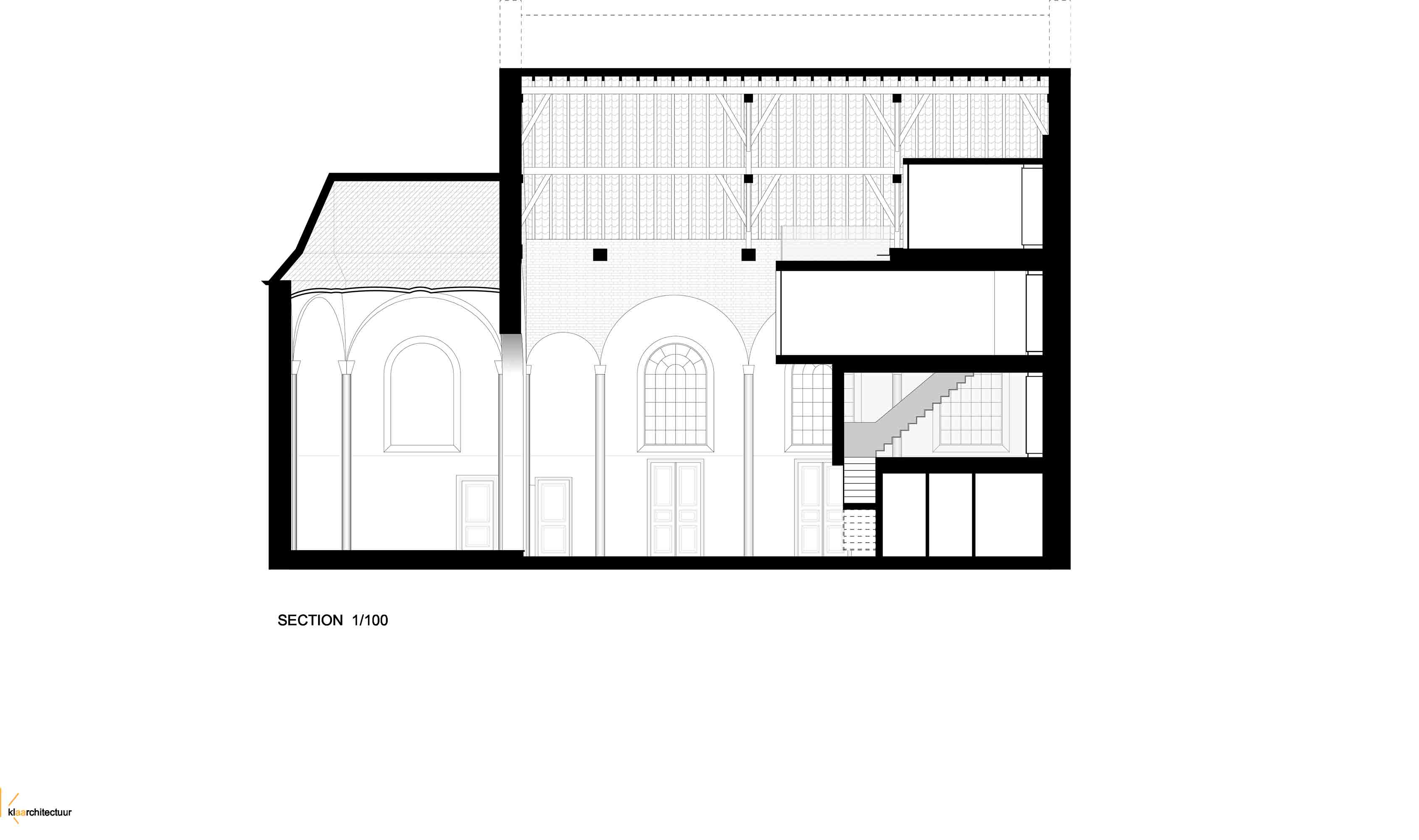 3377x2000 Office In A Church De Waterhond