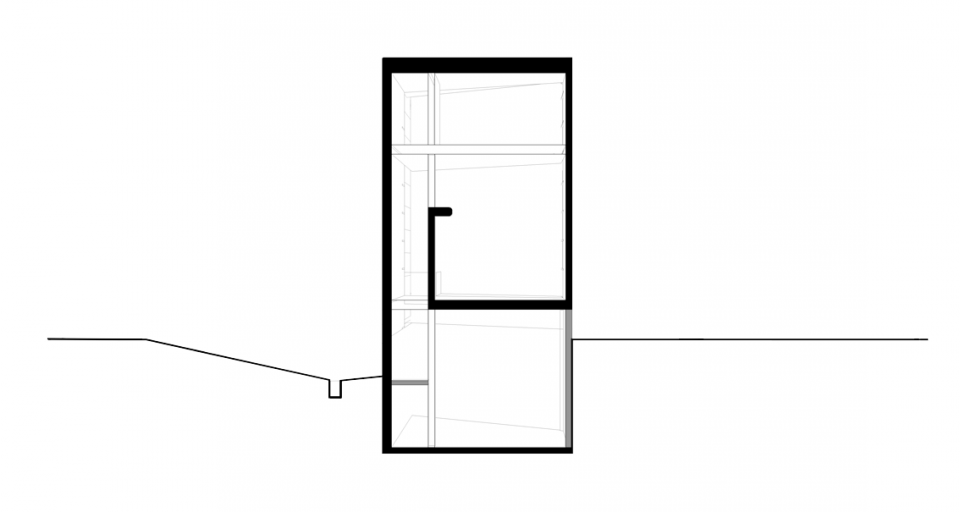 960x512 Perspective Section A A'