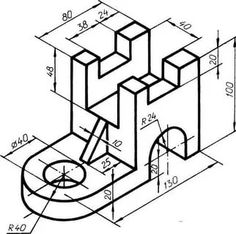 Sectional View Engineering Drawing Exercises