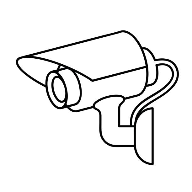 612x612 Cctv Camera Clipart