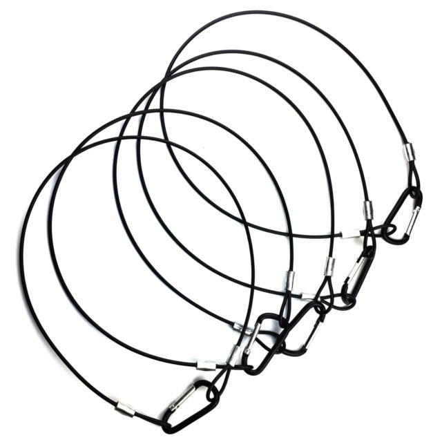 640x640 pcs black stage dj light safety cable security wire cable