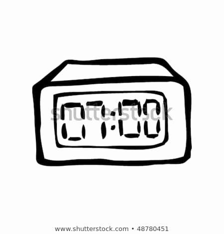 450x470 Vector Security Login Luxury Alarm Clock Drawing Stock