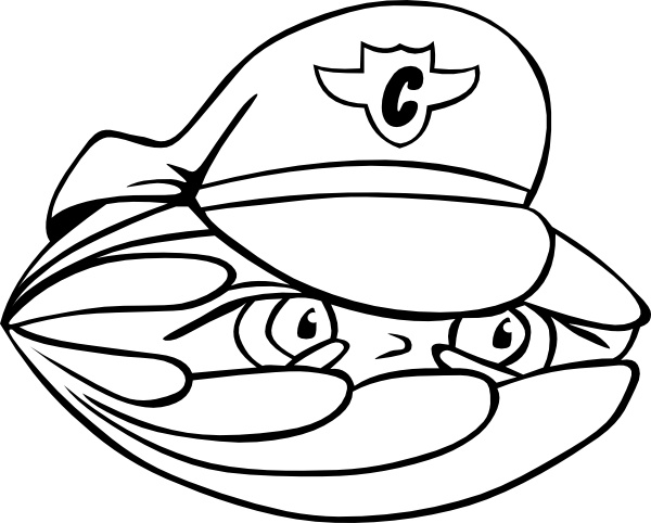 600x482 Clam Security Guard Clip Art Free Vector In Open Office Drawing