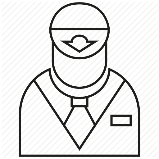 512x512 People, Pilice, Security Guard, Staff Icon