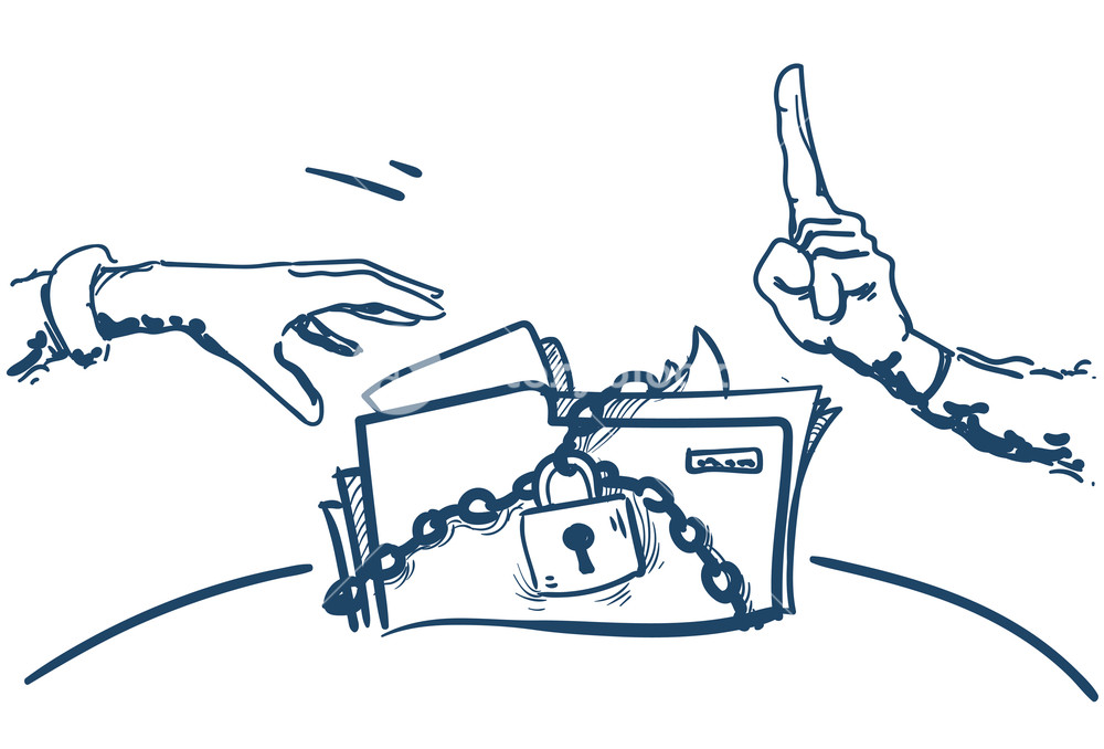 1000x678 Do Not Touch Hand Pointing Folder Padlock General Data Protection
