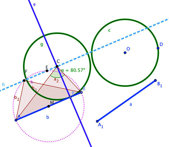 543x473 drawing segment ab tangent to the given circle download