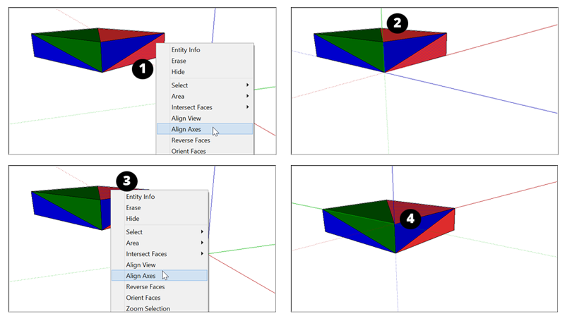 800x455 adjusting the drawing axes sketchup help