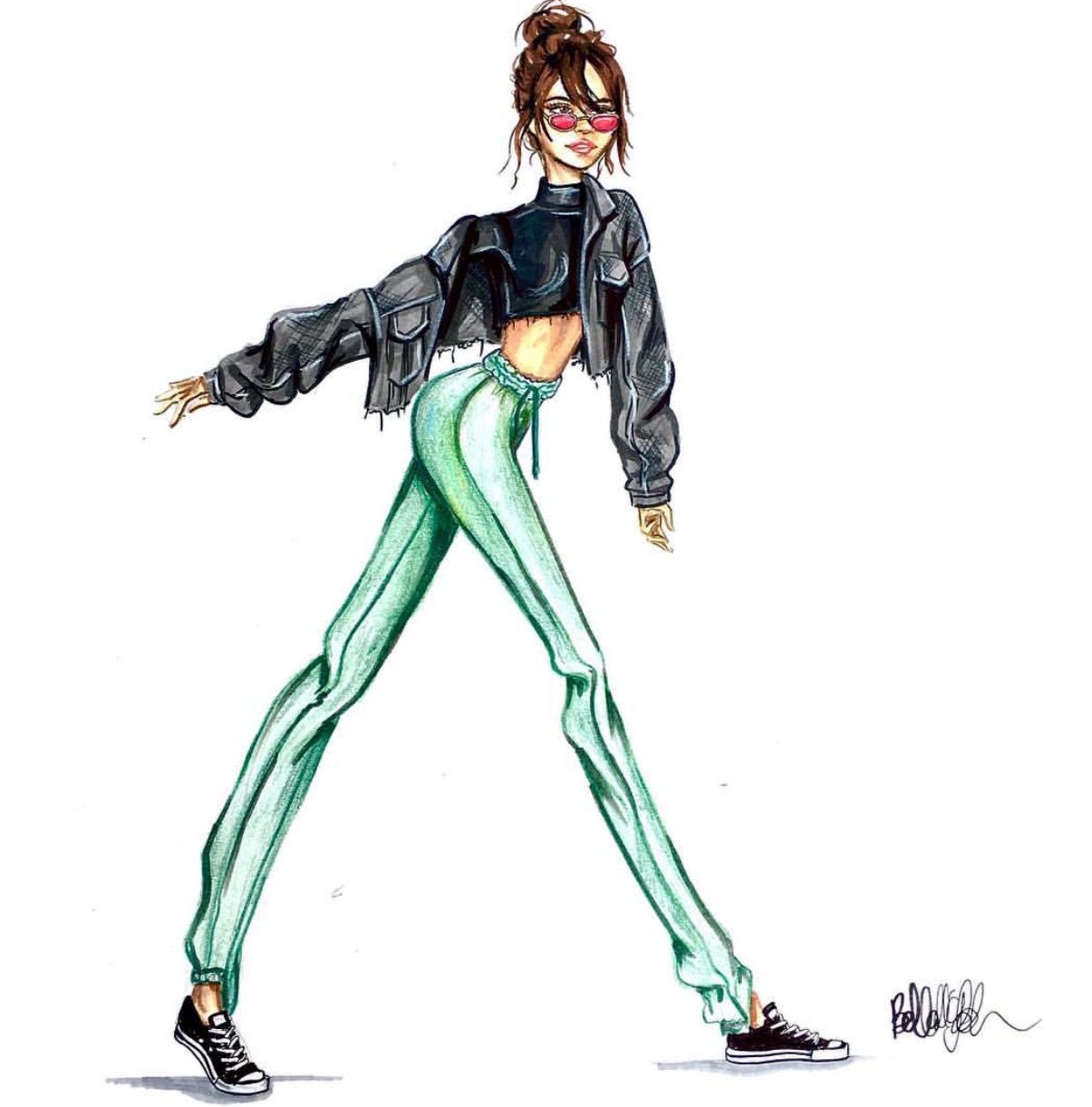 1205x1221 Selena Gomez The Heart Wants What It Wants Art