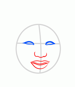 261x302 How To Draw Selena Gomez, Step