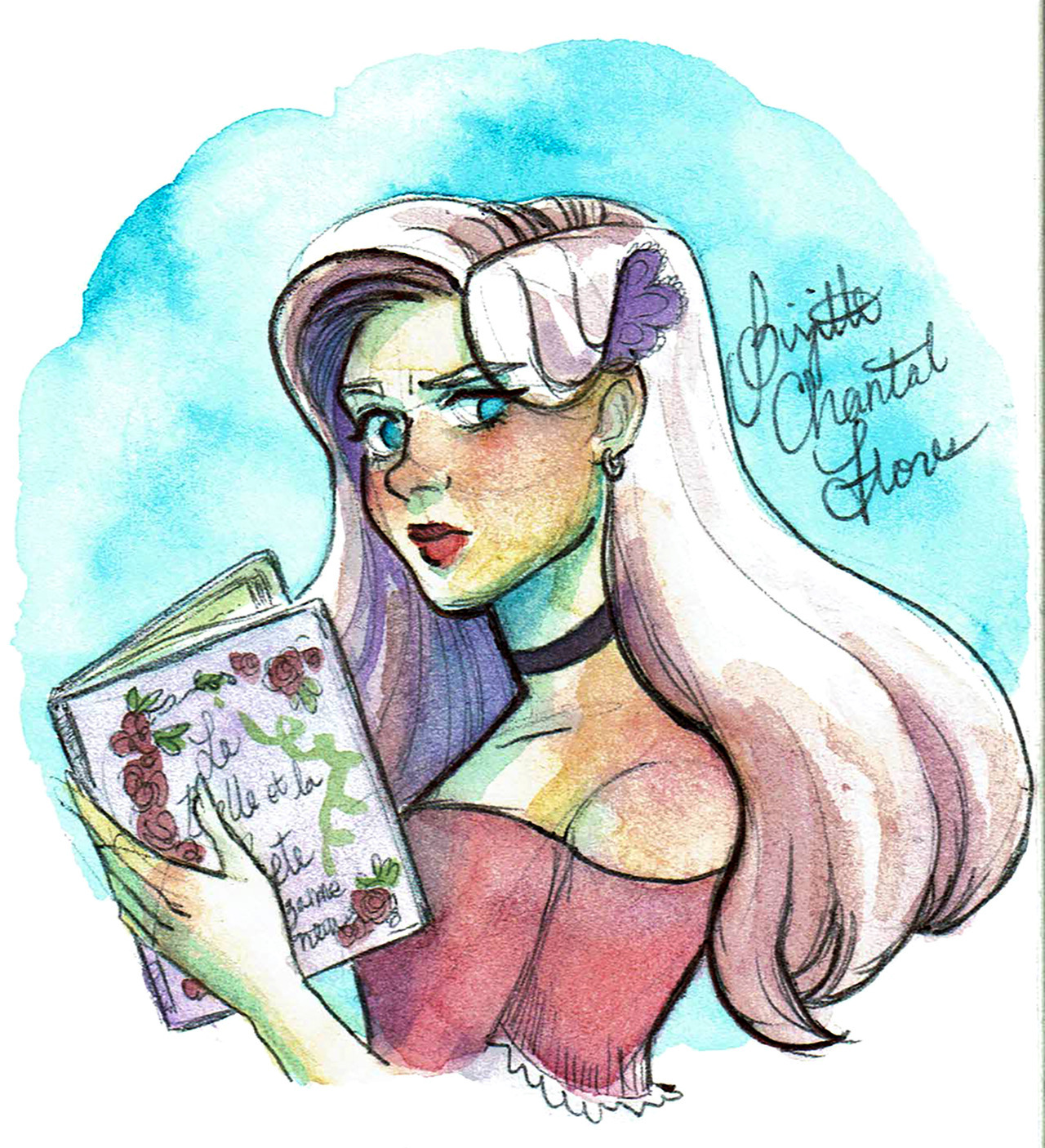 1280x1406 the art of brigitte c flores very quick selena sketch