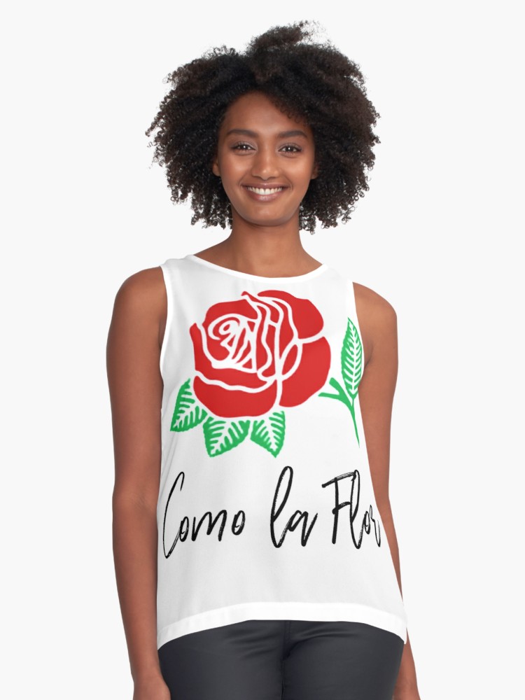 750x1000 como la flor selena quintanilla contrast tank