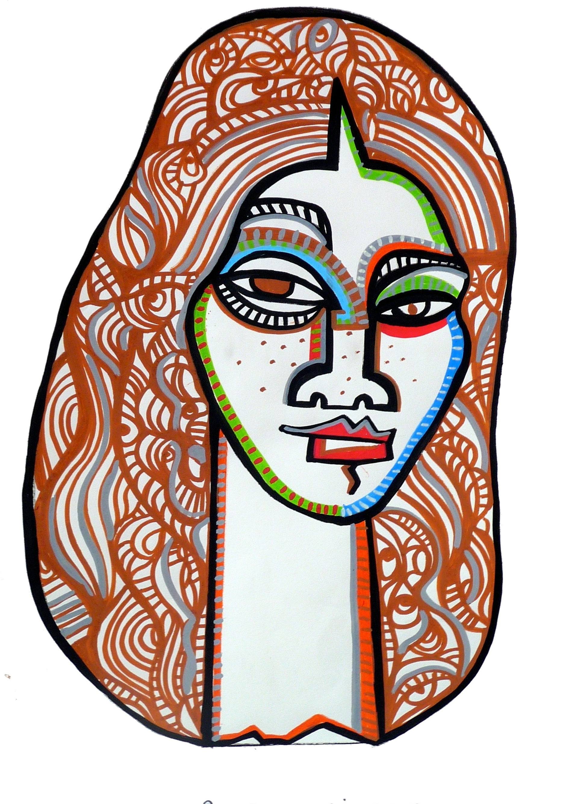 1920x2669 Samia Farah's Self Portrait Drawing