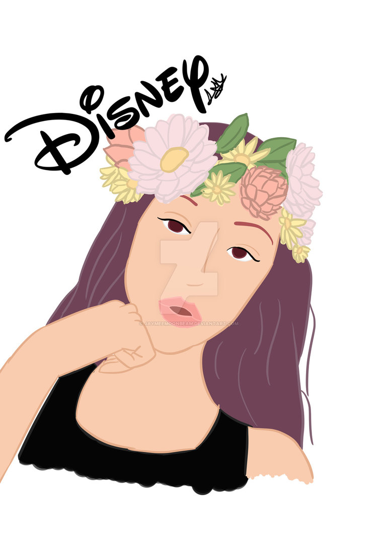 751x1063 Disney Selfie Drawing