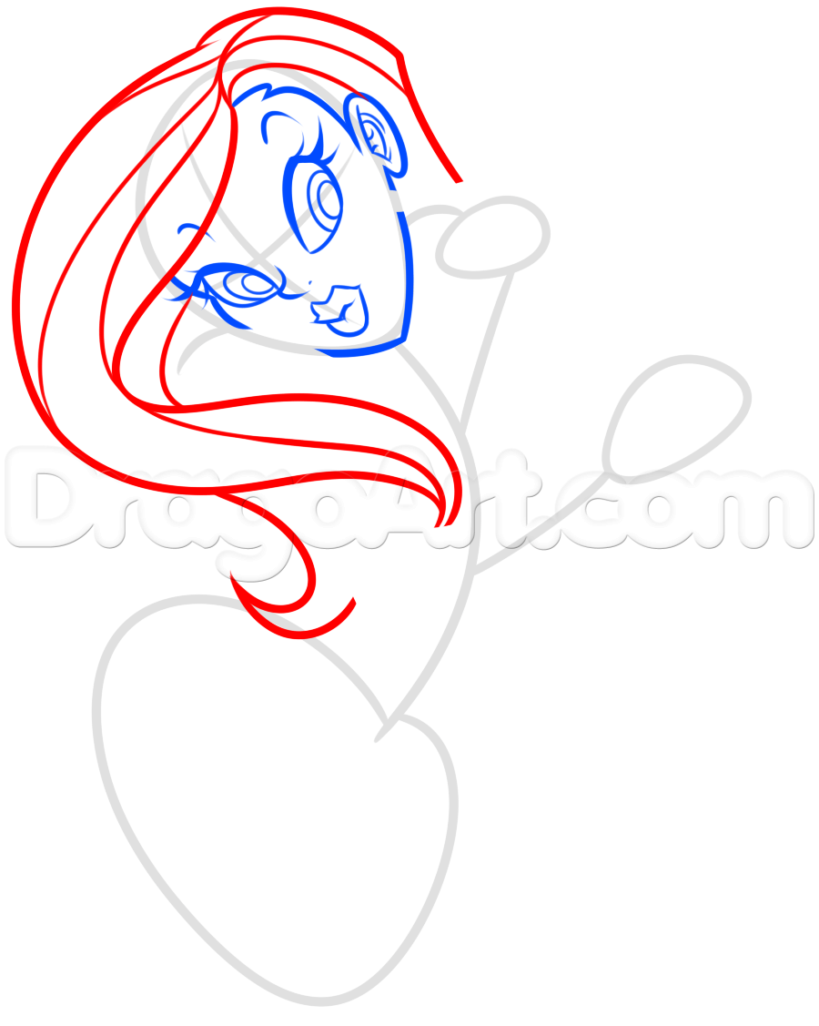 900x1127 Cartoon Selfie Drawing Tutorial, Step