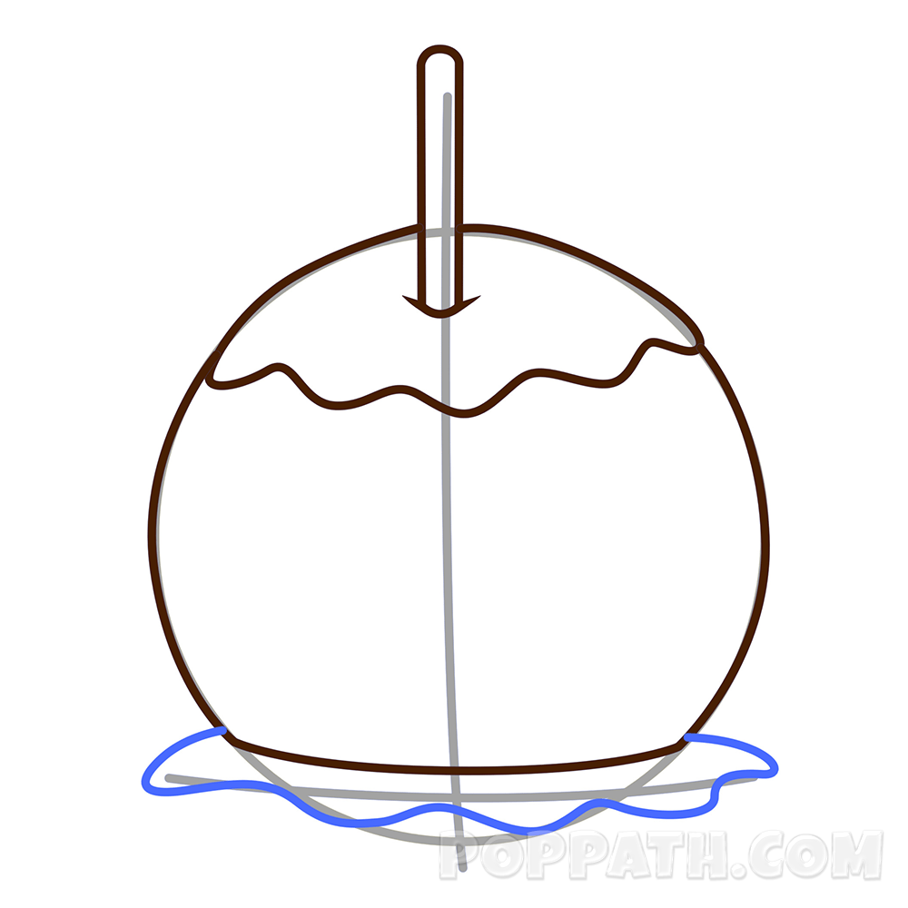 1000x1000 How To Draw A Candy Apple Pop Path