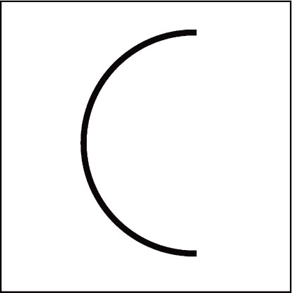 414x416 How Do I Draw A Semi Circle To The Right In Processing