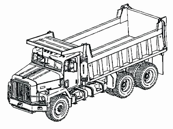 600x449 Log Truck Coloring Pages Inspirational Semi Drawing Free Download