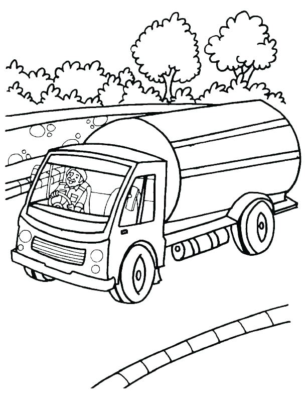 612x792 Wheeler Coloring Pages Coloring Pages Of An Wheeler Semi Truck